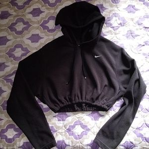 NIKE Fleece Crop Hoodie